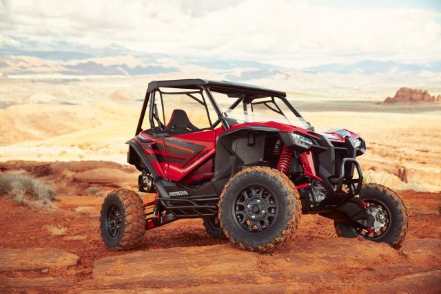 The 2019 Honda Talon 1000R version has received a lot of the hype due to the wider stance and longer travel suspension. Both are nice looking vehicles.
