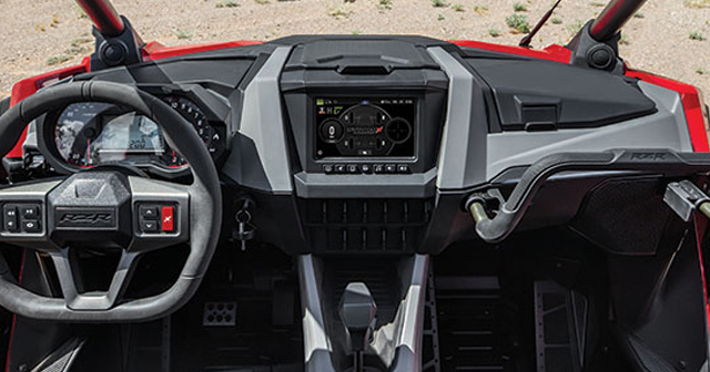 The 2020 Polaris RZR Pro XP is a completely new design from the ground up, with an all-new chassis, a new spacious cab and 181 hp engine.