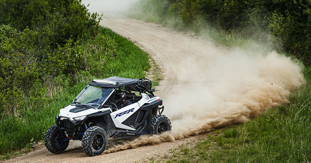 The 2020 Polaris RZR Pro XP is a completely new design from the ground up, with an all-new chassis, a new spacious cab and 181 hp engine.