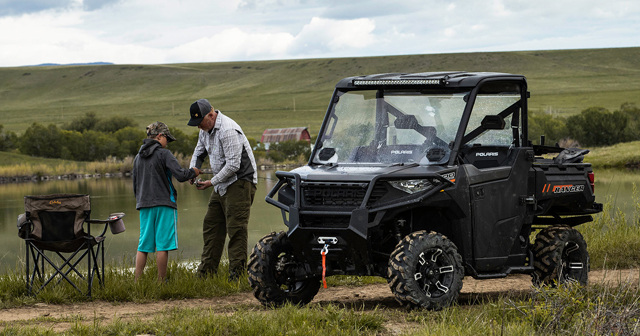 Introducing the Ranger 1000: Polaris took its best-selling Ranger of all time, the Ranger XP 900, and gave it the capability to haul more and tow more.