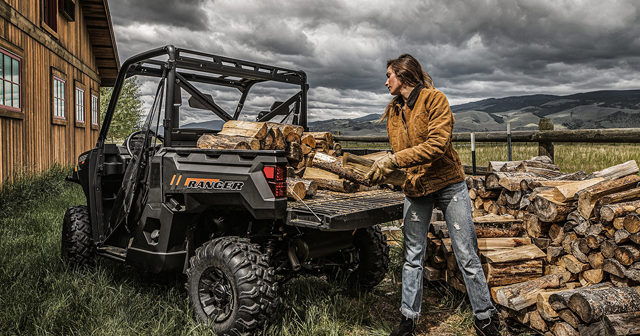 Introducing the Ranger 1000: Polaris took its best-selling Ranger of all time, the Ranger XP 900, and gave it the capability to haul more and tow more.