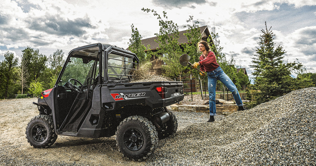 Introducing the Ranger 1000: Polaris took its best-selling Ranger of all time, the Ranger XP 900, and gave it the capability to haul more and tow more.