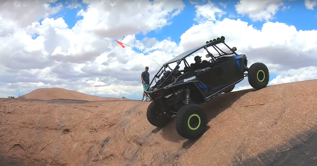 Busted Knuckle's Trail Ride Revolution, a freestyle weekend of trail riding and hanging out, headed to Moab, Utah with some trick UTVs and tackled Hell's Revenge