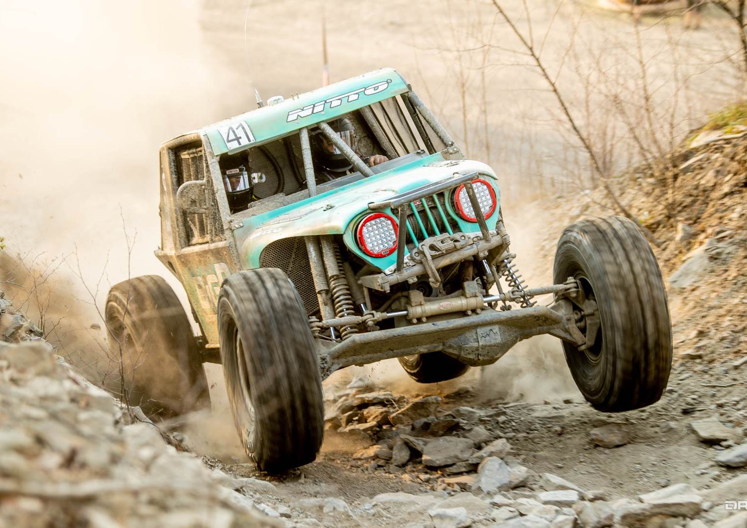 Nitto Tire swept the podium spots at the 2018 Ultra4 Rock Krawler Showdown