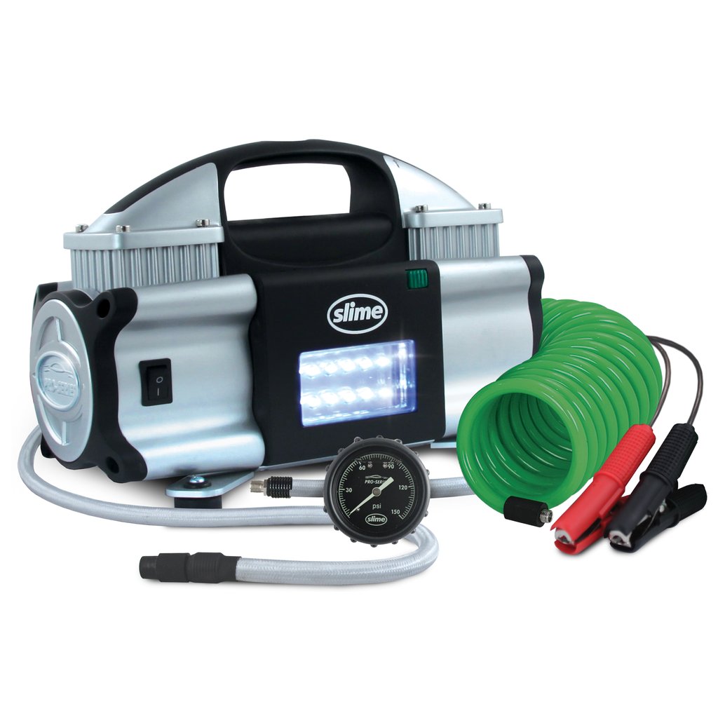 The Pro-Series Super Duty Tire Inflator is Slime's most powerful tire inflator yet.