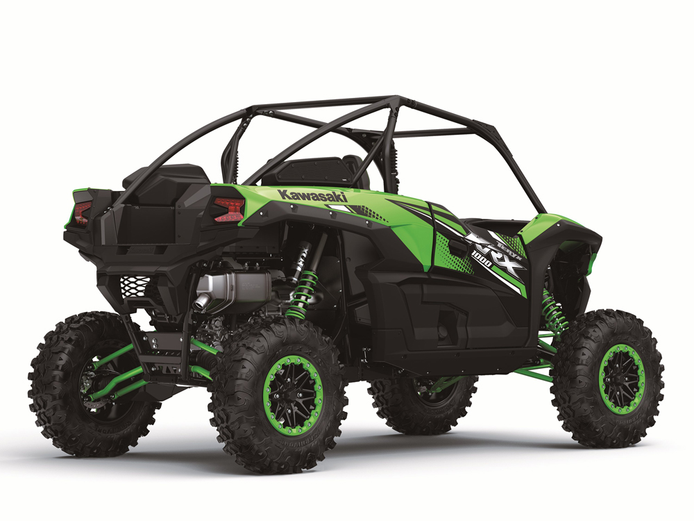 Kawasaki has released a new sport side x side, the 2020 Kawasaki Teryx KRX 1000, and it has the highest displacement and most powerful engine to date for a Kawasaki side x side.