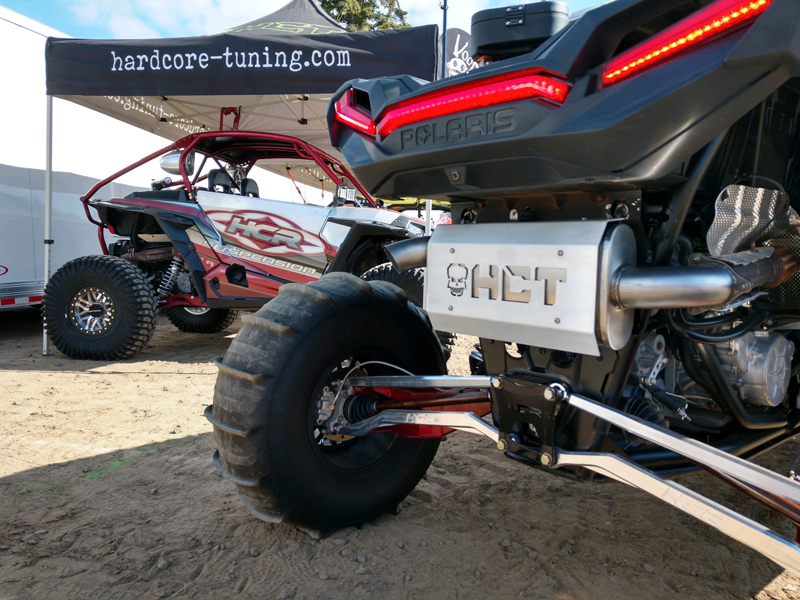 Hard Core Tuning brought its newest product, a new stainless Quietcore exhaust system for Polaris RZR XP Turbo, to the 2019 Sand Sports Super Show.