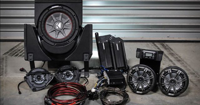 Kicker Powersports Audio Kits at 2019 Sand Show