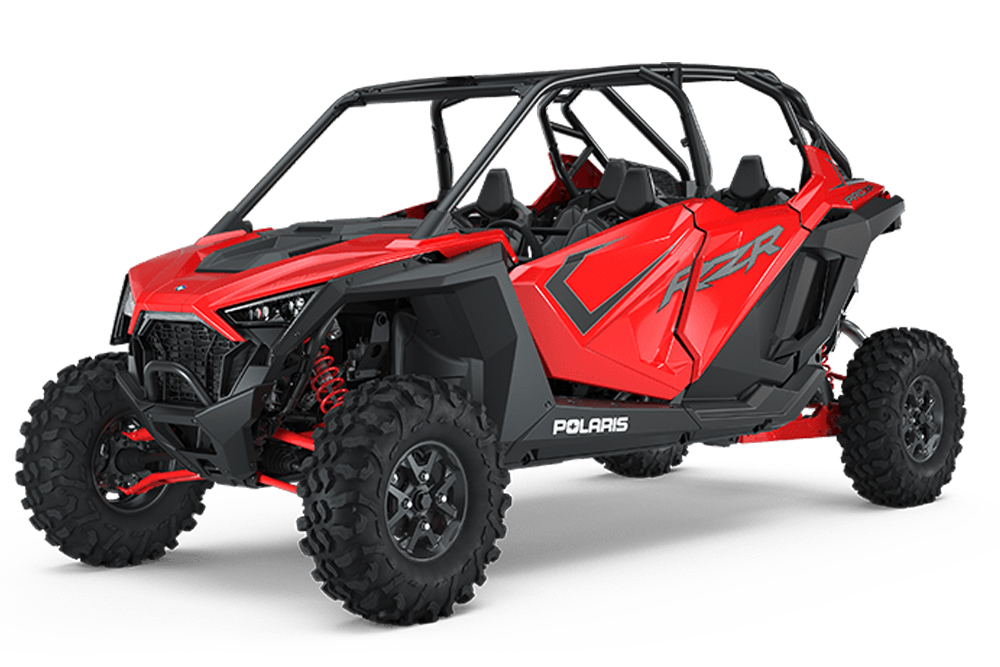 Polaris RZR has expanded its RZR Pro lineup with a new four-seat 2020 Polaris RZR Pro XP 4.