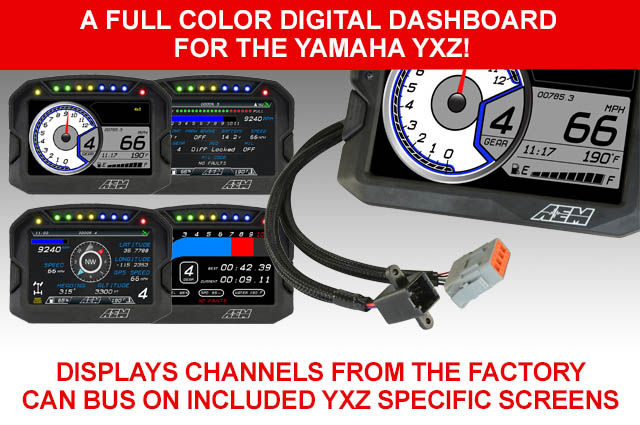 AEM CD Dash Yamaha YXZ Plug & Play Adapter Kit 