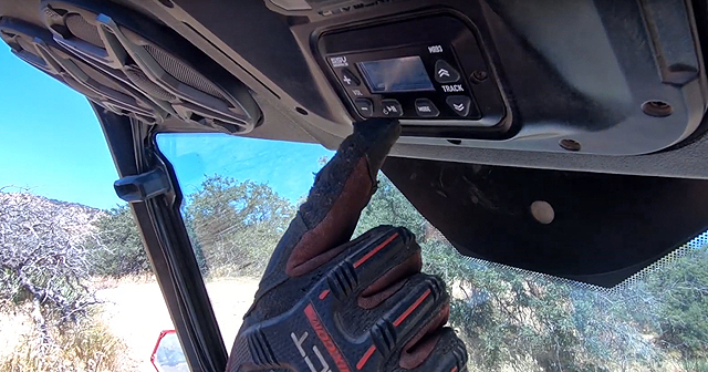 SSV Works has WP Overhead Stereo Systems for select Polaris Ranger and Can-Am Defender models.