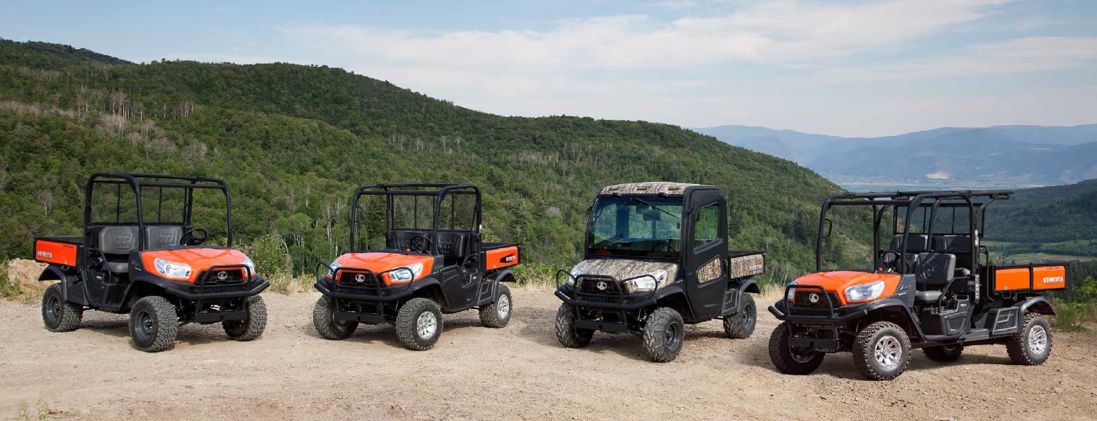 Kubota RTV-X Diesel UTV Lineup